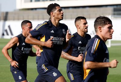 entrenamiento del real madrid