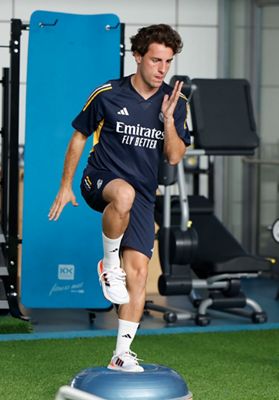 entrenamiento del real madrid