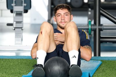 entrenamiento del real madrid