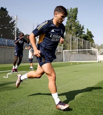 entrenamiento del real madrid