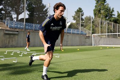 entrenamiento del real madrid