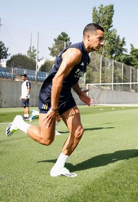 entrenamiento del real madrid