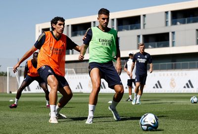 entrenamiento del real madrid