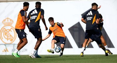 entrenamiento del real madrid