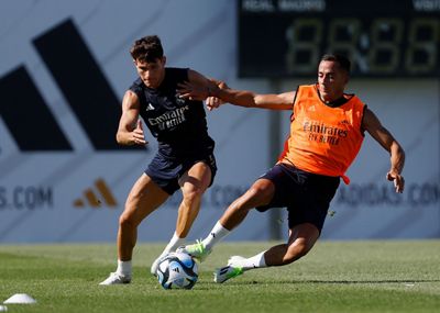 entrenamiento del real madrid