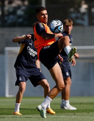 entrenamiento del real madrid
