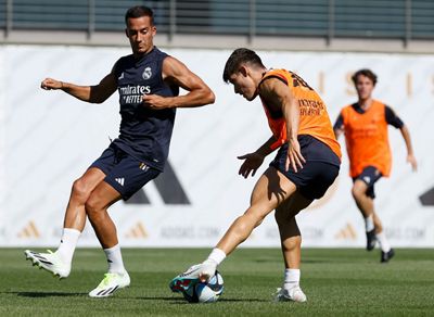 entrenamiento del real madrid