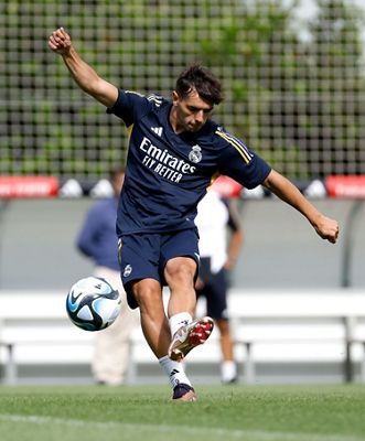 entrenamiento del real madrid