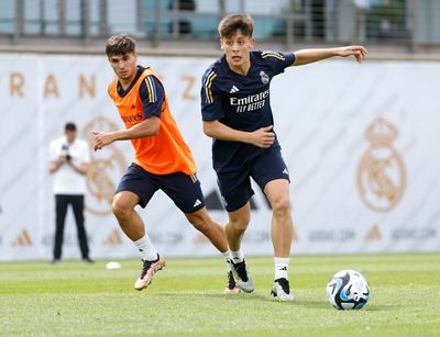entrenamiento del real madrid