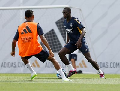 entrenamiento del real madrid