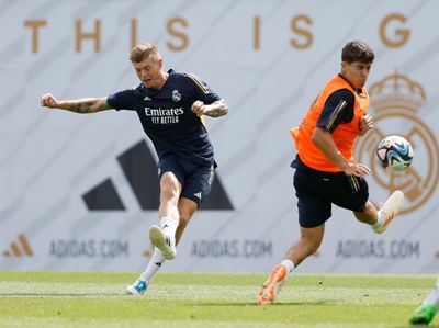 entrenamiento del real madrid