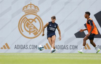 entrenamiento del real madrid
