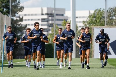 entrenamiento del real madrid
