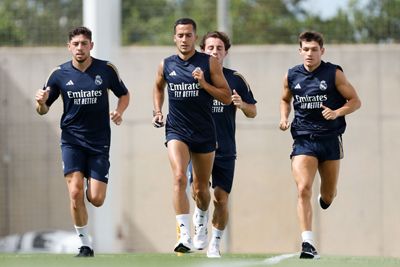 entrenamiento del real madrid