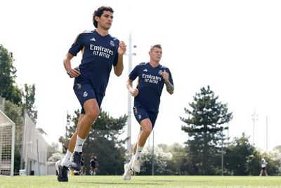 entrenamiento del real madrid