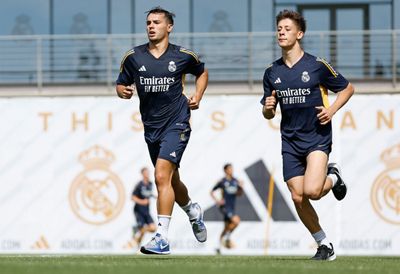entrenamiento del real madrid