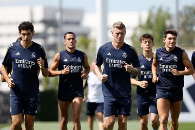 entrenamiento del real madrid