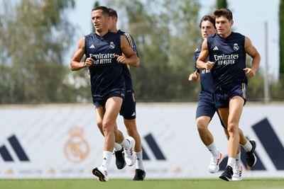 entrenamiento del real madrid