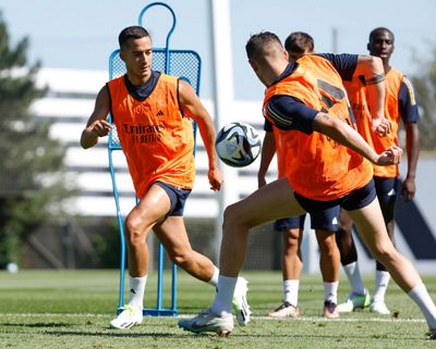 entrenamiento del real madrid