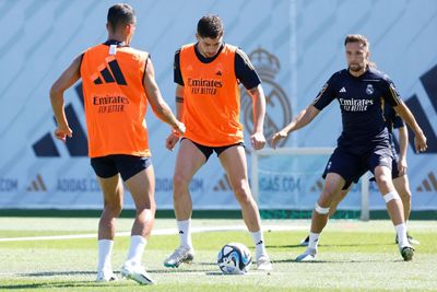 entrenamiento del real madrid