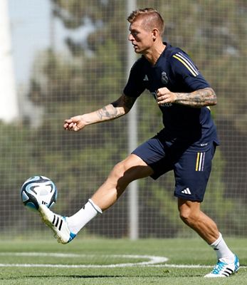 entrenamiento del real madrid
