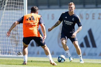entrenamiento del real madrid