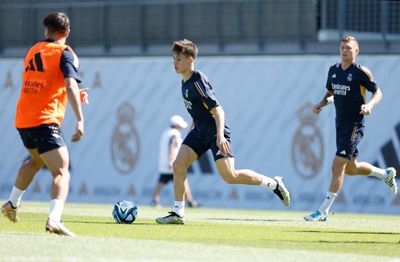 entrenamiento del real madrid
