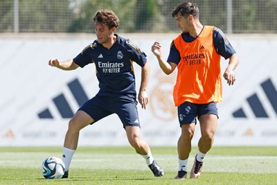 entrenamiento del real madrid