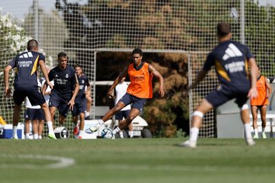 entrenamiento del real madrid