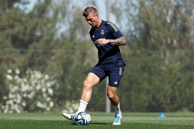 entrenamiento del real madrid