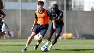 Pre-season training continues at Real Madrid City
