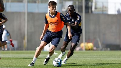 Nova sessão de pré-temporada na Cidade Real Madrid