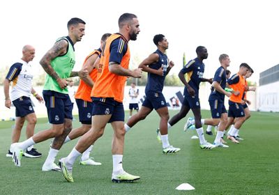 entrenamiento del real madrid