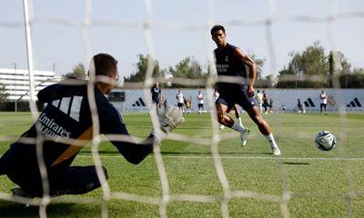entrenamiento del real madrid