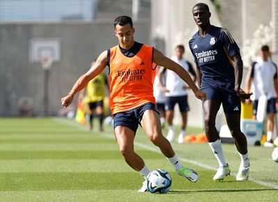 entrenamiento del real madrid
