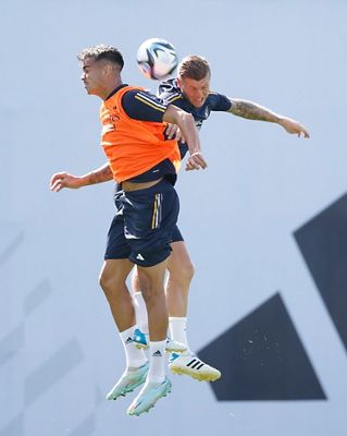 entrenamiento del real madrid
