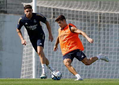 entrenamiento del real madrid