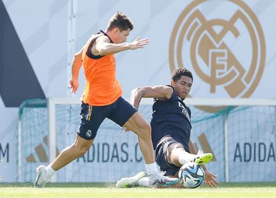 entrenamiento del real madrid