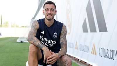 Joselu: “Los entrenamientos son muy intensos y con mucho nivel”