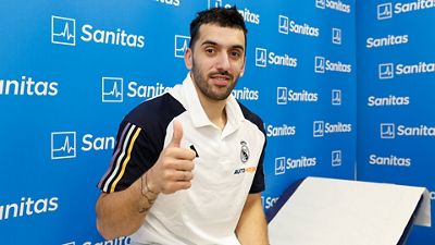 Reconocimiento médico de Campazzo