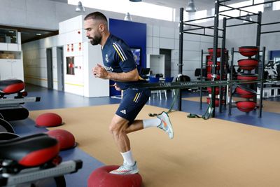 entrenamiento del real madrid