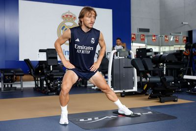 entrenamiento del real madrid