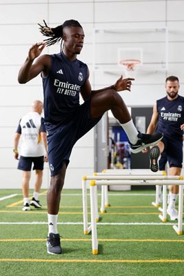 entrenamiento del real madrid