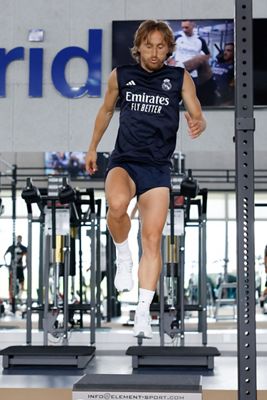 entrenamiento del real madrid
