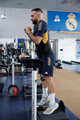 entrenamiento del real madrid