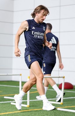 entrenamiento del real madrid