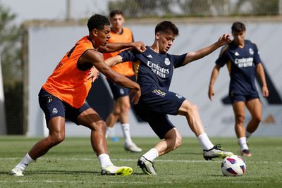 entrenamiento del real madrid