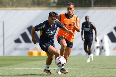 entrenamiento del real madrid