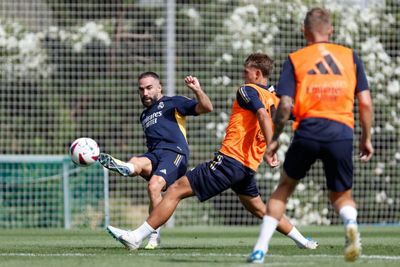 entrenamiento del real madrid
