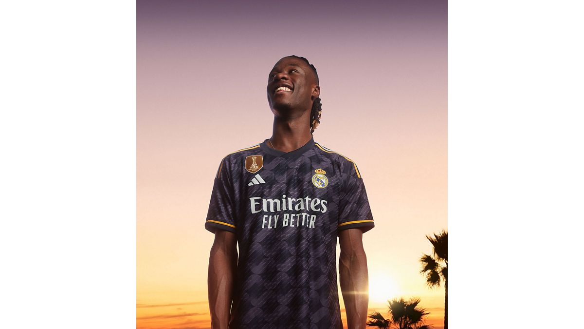 Real Madrid and adidas 2023-24 second jersey on sale now